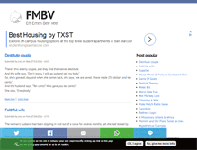 Tablet Screenshot of fmbv.nu